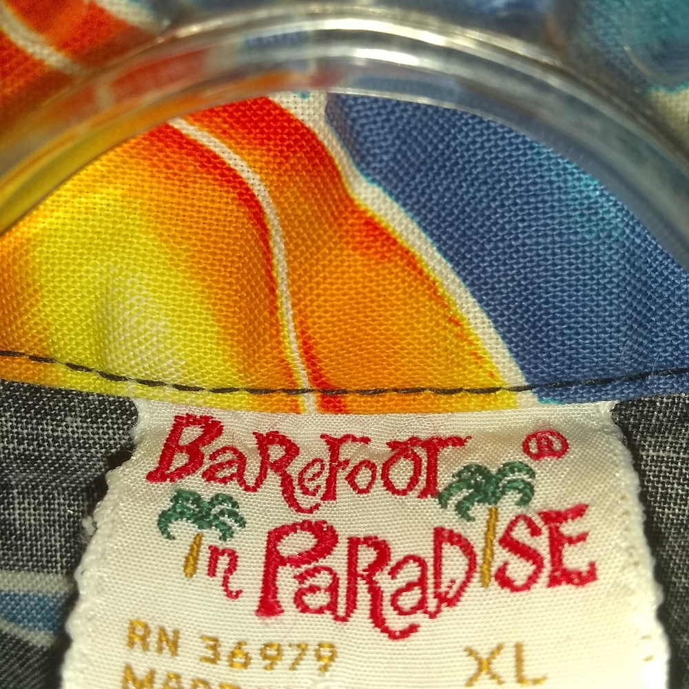 Vintage Barefoot in Paradise, XL,  "MR. ALOHA" - Picture 6 of 11